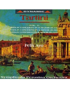 Giuseppe Tartini (1692-1770) - Violinkonzerte D.15,56,125 CD