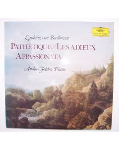Ludwig van Beethoven (1770-1827) • Pathétique, Les Adieux, Appassionata LP • Andor Foldes