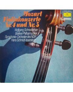 Wolfgang Amadeus Mozart (1756-1791) • Violinkonzerte Nr. 4 und Nr. 5 LP
