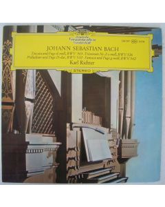 Bach (1685-1750) • Toccata und Fuge d-moll 565 etc. LP • Karl Richter