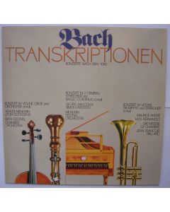 Johann Sebastian Bach (1685-1750) • Transkriptionen, Konzerte nach BWV 1060 LP