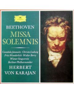 Ludwig van Beethoven (1770-1827) • Missa Solemnis 2 LP-Box • Herbert von Karajan