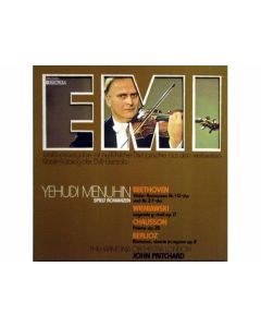 Yehudin Menuhin spielt Romanzen von Beethoven, Wieniawski, Chausson, Berlioz LP