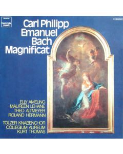 Carl Philipp Emanuel Bach (1714-1788) • Magnificat LP • Elly Ameling
