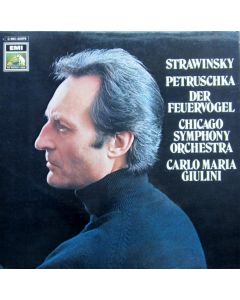 Carlo Maria Giulini: Igor Stravinsky (1882-1971) • Petruschka • Der Feuervogel LP