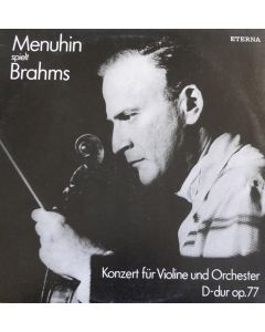 Yehudi Menuhin: Johannes Brahms (1833-1897) • Konzert für Violine LP