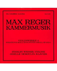 Max Reger (1873-1916) • Violinwerke 2 LP