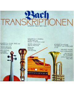 Johann Sebastian Bach (1685-1750) • Transkriptionen, Konzerte nach BWV 1060 LP