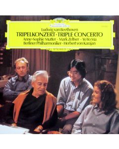 Anne-Sophie Mutter: Ludwig van Beethoven (1770-1827) • Tripelkonzert LP