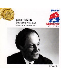 Pierre Monteux: Ludwig van Beethoven (1770-1827) • Symphonies Nos. 4 & 8 CD