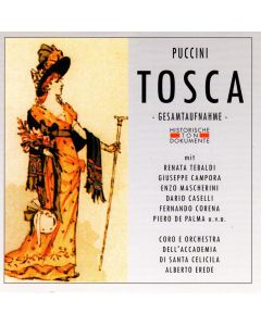 Giacomo Puccini (1858-1924) • Tosca 2 CDs • Renata Tebaldi