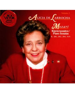 Alicia de Larrocha: Mozart (1756-1791): Klaviersonaten | Piano Sonatas Vol. 2 CD