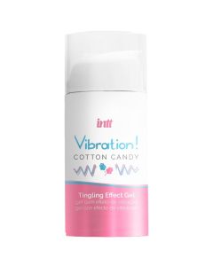 INTT - KRAFTVOLLES INTIMULATIONS-ZUCKERWATTE-FLÜSSIGE VIBRATOR-GEL 15 ML