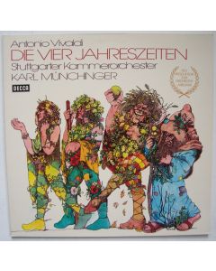 Antonio Vivaldi (1678-1741) • Die Vier Jahreszeiten LP