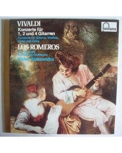 Antonio Vivaldi (1678-1741) • Konzerte für 1, 2 und 4 Gitarren LP • Los Romeros