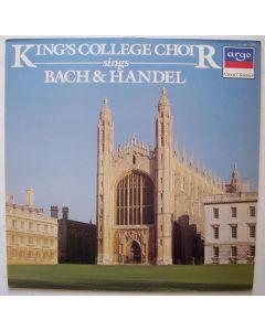 King's College Choir sings Bach & Handel LP