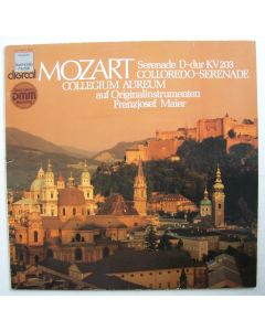 Mozart (1756-1791) • Serenade D-Dur KV 203 Colloredo LP • Collegium aureum