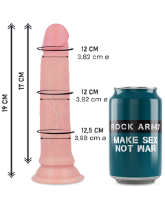 ROCKARMY - LIQUID SILICONE PREMIUM AVENGER REALISTIC 19 CM -O- 3.98 CM