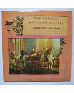 Wolfgang Amadeus Mozart (1756-1791) • Piano Concerti LP • Martin Galling