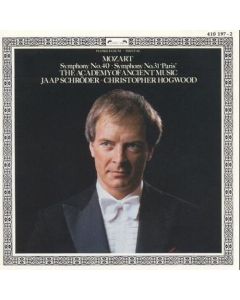 Wolfgang Amadeus Mozart (1756-1791) • Symphony No. 40 & 31 Paris CD • Christoper Hogwood
