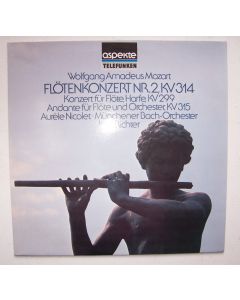 Mozart (1756-1791) • Flötenkonzert Nr. 2 KV 314 LP • Aurèle Nicolet