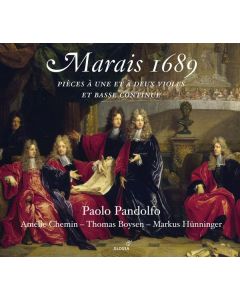Marin Marais (1656-1728) - Pieces a une et a deux Violes et Basse continue CD