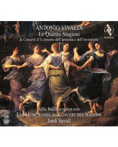 Antonio Vivaldi (1678-1741) - Concerti op.8 Nr.1-4 "4 Jahreszeiten" (Version mit Sonetten & Version ohne Sonette) SACD