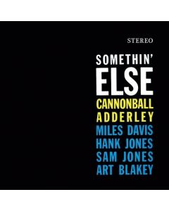 Cannonball Adderley (1928-1975) - Somethin' Else (180g) (Limited Edition) (Crystal Clear Vinyl) LP