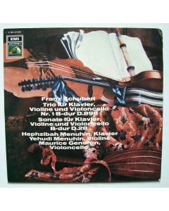 Franz Schubert (1797-1828) • Trio für Klavier, Violine und Violoncello Nr. 1 LP