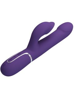 PRETTY LOVE - ZALIN RABBIT VIBRATOR PERLEN 4 IN 1 LILA