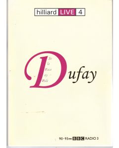 Hilliard Ensemble • Guillaume Dufay (1397-1474) CD