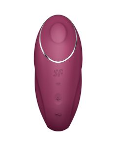 SATISFYER - TAP & CLIMAX 1 AUFLEGVIBRATOR ROT