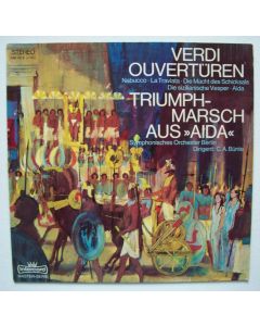 Giuseppe Verdi (1813-1901) • Ouvertüren / Triumphmarsch aus "Aida" LP