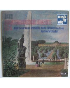 Bach (1685-1750) • Brandenburgische Konzerte 2 LPs • Karl Richter