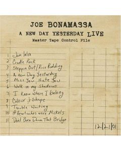 Joe Bonamassa - A New Day Yesterday: Live 2001 CD