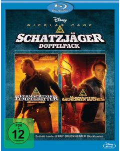 Das Vermächtnis der Tempelritter / Das Vermächtnis des geheimen Buches (Blu-ray) BR