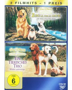 Zurück nach Hause / Ein tierisches Trio DVD