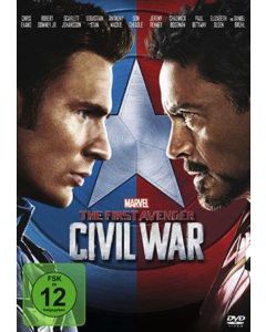The First Avenger: Civil War DVD