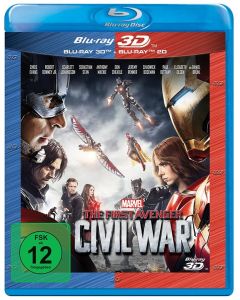 The First Avenger: Civil War (3D & 2D Blu-ray) BR