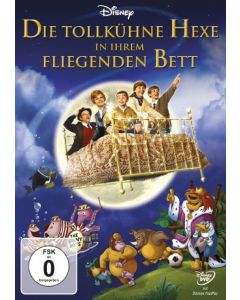 Die tollkühne Hexe in ihrem fliegenden Bett DVD