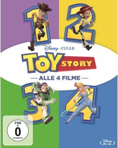 Toy Story 1-4 (Blu-ray) BR