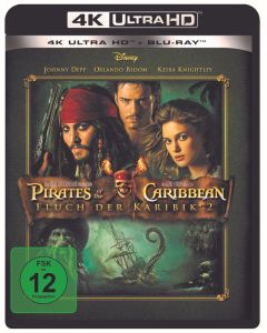Pirates of the Caribbean - Fluch der Karibik 2 (Ultra HD Blu-ray & Blu-ray) UHD