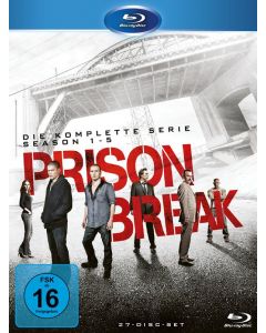 Prison Break (Komplette Serie inkl. Film) (Blu-ray) BR