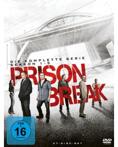 Prison Break (Komplette Serie inkl. Film) DVD