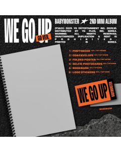 Babymonster - We Go Up / Photobook Go Version (2nd Mini Album) CD