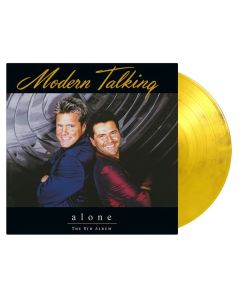 Modern Talking - Alone - The 8th Album (180g) (Limited Numbered Edition) (Yellow & Black Marbled Vinyl) LP