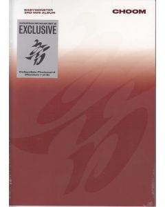 Babymonster - Choom (Photobook - Crimson Version) CD