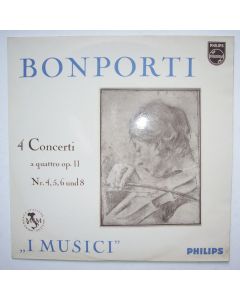 Francesco Antonio Bonporti (1672-1749) • 4 Concerti a quattro op. 11 LP