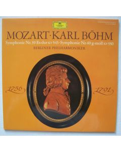 Mozart (1756-1791) • Symphonie Nr. 39 & Nr. 40 LP • Karl Böhm