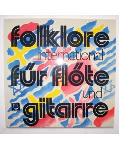 Folklore international für Flöte und Gitarre LP